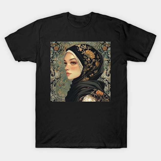 The Muslim woman painting T-Shirt by camisariasj